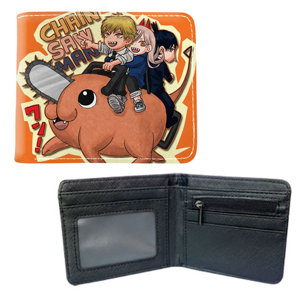 Chibi Pochita - Chainsaw Man 4x5" BiFold Wallet