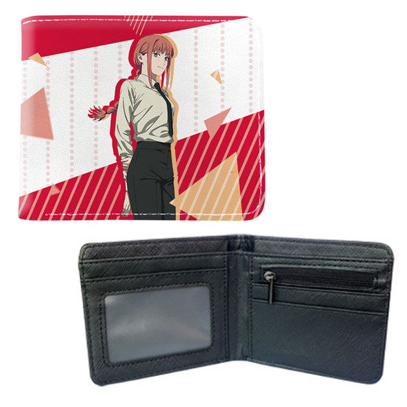 Makima Style A - Chainsaw Man 4x5" BiFold Wallet Makima Style A - Chainsaw Man 4x5" BiFold Wallet
