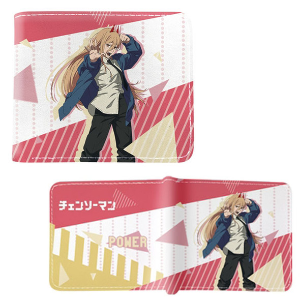 Power Style A - Chainsaw Man 4x5" BiFold Wallet