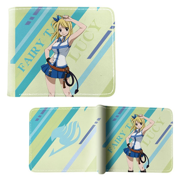 Lucy Heartfilia Style A - Fairy Tail 4x5" BiFold Wallet Lucy Heartfilia Style A - Fairy Tail 4x5" BiFold Wallet