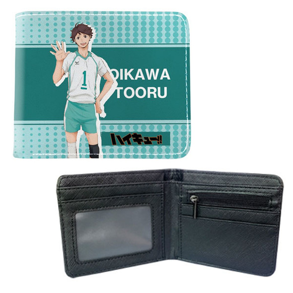 Toru Oikawa Style A - Haikyuu!! 4x5" BiFold Wallet