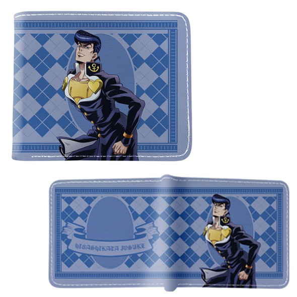 Josuke Higashikata Style B - Jojo Bizarre Adventure 4x5" BiFold Wallet Josuke Higashikata Style B - Jojo Bizarre Adventure 4x5" BiFold Wallet