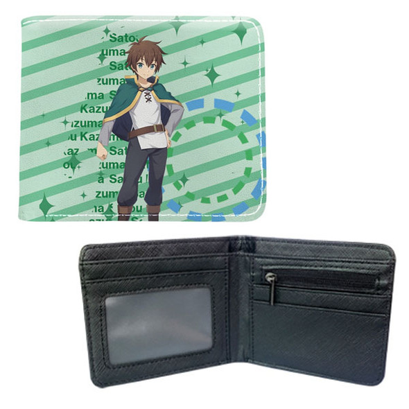 Satou Kazuma Style A - KonoSuba 4x5" BiFold Wallet
