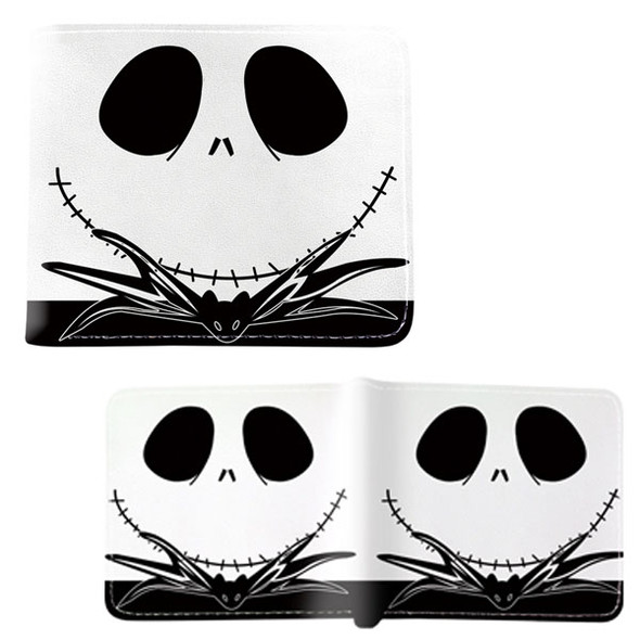 Jack Skellington Face - Nightmare Before Christmas 4x5" BiFold Wallet