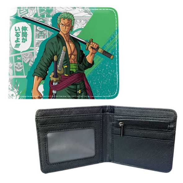 Roronoa Zoro Style A - One Piece 4x5" BiFold Wallet