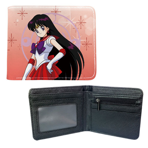 Sailor Mars Style A - Sailor Moon 4x5" BiFold Wallet Sailor Mars Style A - Sailor Moon 4x5" BiFold Wallet