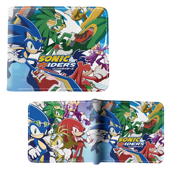 Sonic Riders - Sonic 4x5" BiFold Wallet Sonic Riders - Sonic 4x5" BiFold Wallet