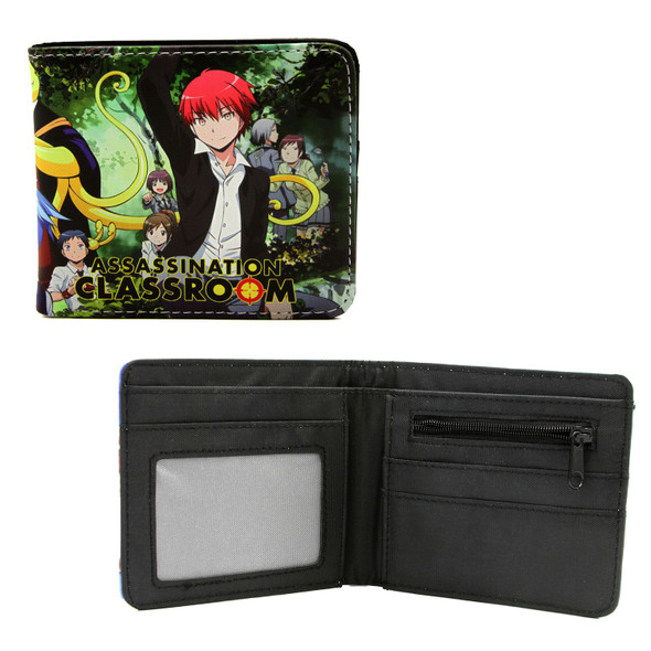 Karuma Akabane - Assassination Classroom 4x5" BiFold Wallet Karuma Akabane - Assassination Classroom 4x5" BiFold Wallet