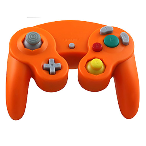 Gamecube Rumble Analog Controller Pad - Orange (Hexir)