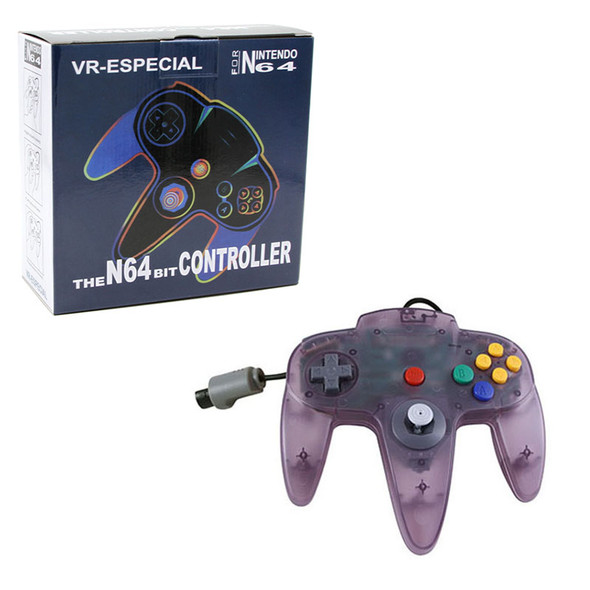 Nintendo 64 Analog Controller Pad OG - Clear Purple (Hexir) Nintendo 64 Analog Controller Pad OG - Clear Purple (Hexir)