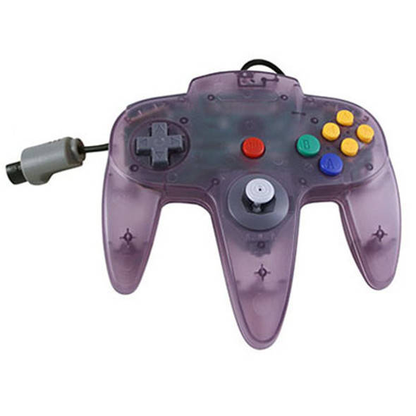 Nintendo 64 Analog Controller Pad OG - Clear Purple (Hexir) Nintendo 64 Analog Controller Pad OG - Clear Purple (Hexir)