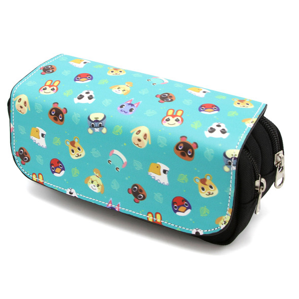 Characters Pattern - Animal Crossing Clutch Pencil Bag