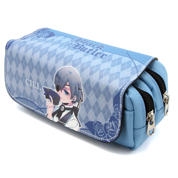 Ciel Phantomhive Style A - Black Butler Clutch Pencil Bag