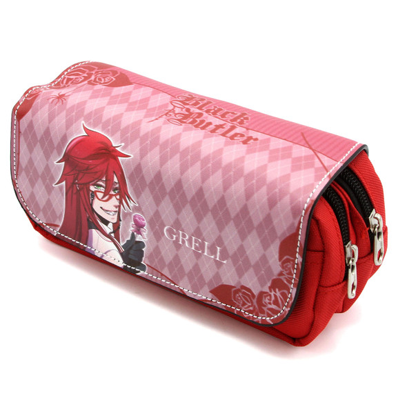 Grell Sutcliff Style A - Black Butler Clutch Pencil Bag