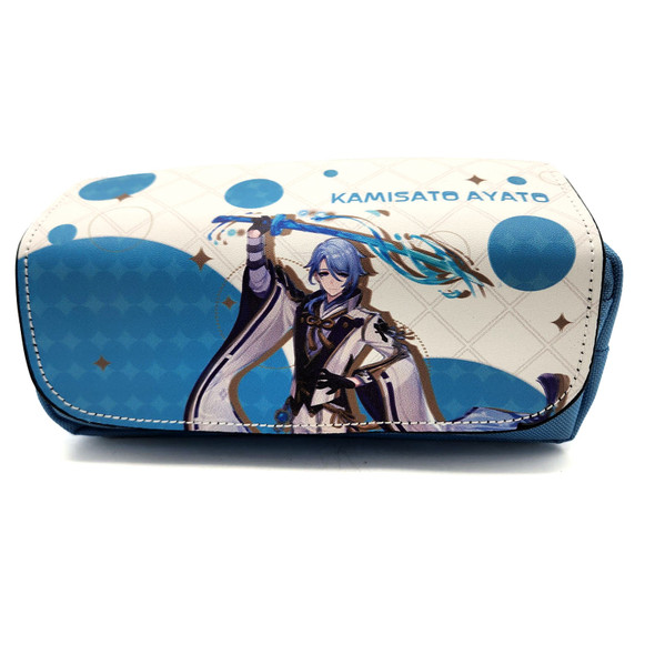 Kamisato Ayato Style A - Genshin Impact Clutch Pencil Bag