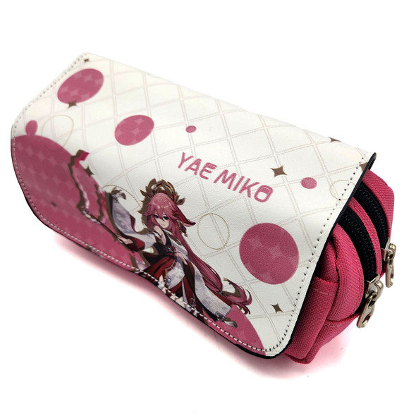 Yae Miko Style A - Genshin Impact Clutch Pencil Bag