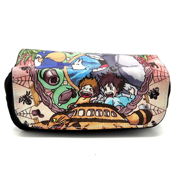Catbus Moving - My Neighbor Totoro Clutch Pencil Bag
