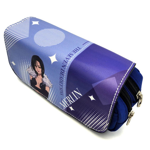 Merlin Style A - Seven Deadly Sins Clutch Pencil Bag Merlin Style A - Seven Deadly Sins Clutch Pencil Bag