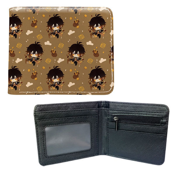 Zhongli Patterns - Genshin Impact 4x5" BiFold Wallet