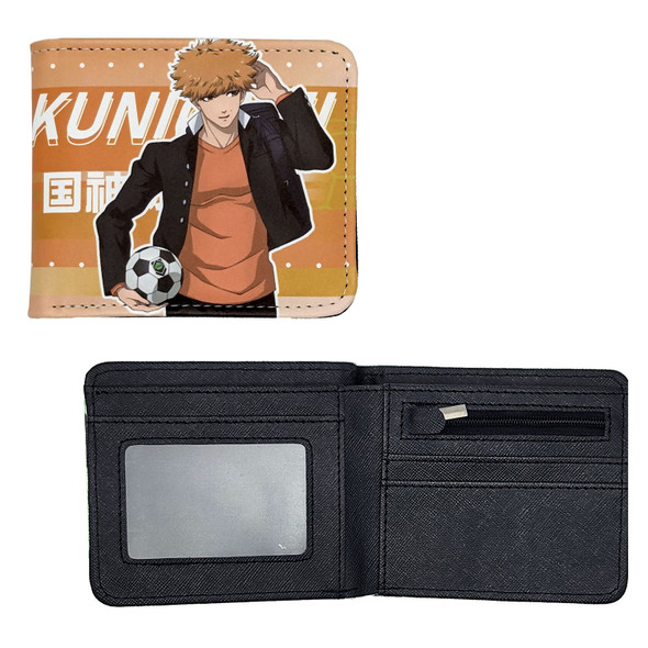 Rensuke Kunigami Style A - Blue Lock 4x5" BiFold Wallet