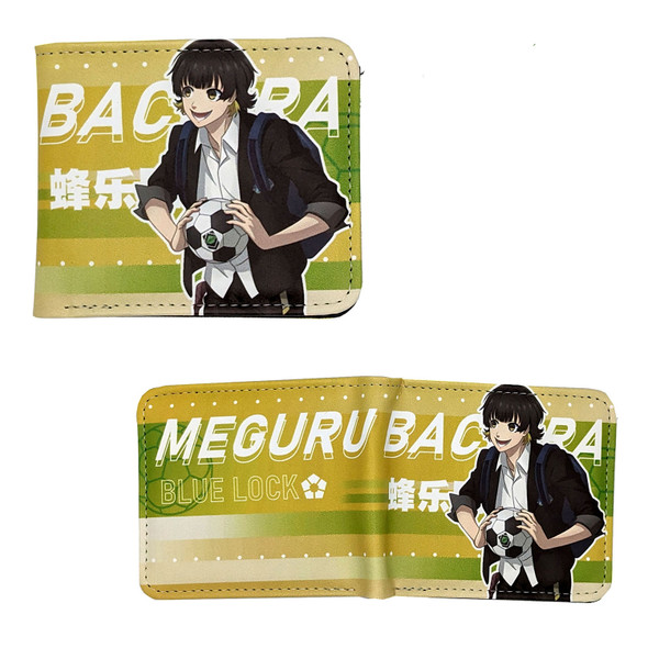 Meguru Bachira Style A - Blue Lock 4x5" BiFold Wallet