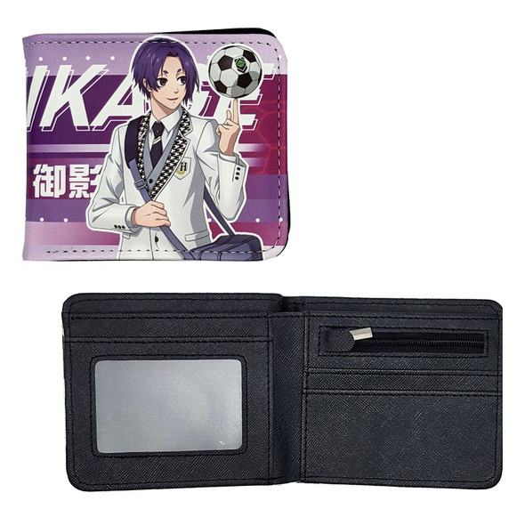 Reo Mikage Style A - Blue Lock 4x5" BiFold Wallet