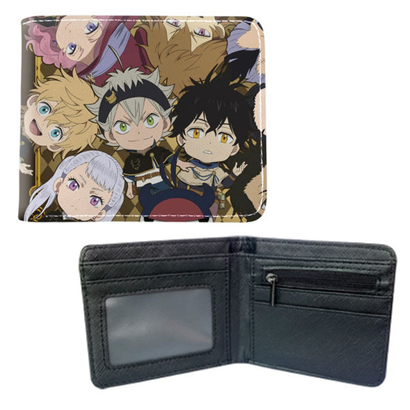 Chibi Black Bull - Black Clover 4x5" BiFold Wallet