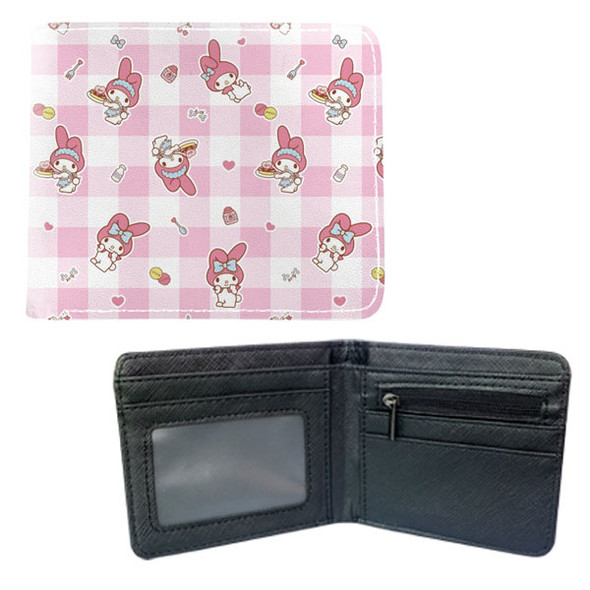My Melody Pattern - Hello Kitty 4x5" BiFold Wallet My Melody Pattern - Hello Kitty 4x5" BiFold Wallet