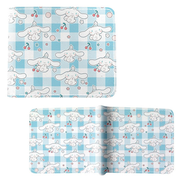 Cinnamoroll Pattern - Hello Kitty 4x5" BiFold Wallet Cinnamoroll Pattern - Hello Kitty 4x5" BiFold Wallet