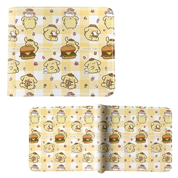 Pompompurin Pattern - Hello Kitty 4x5" BiFold Wallet Pompompurin Pattern - Hello Kitty 4x5" BiFold Wallet