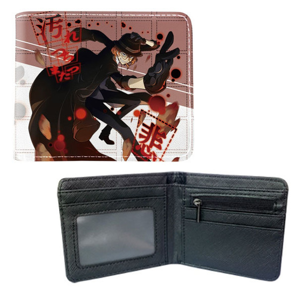 Chuya Nakahara Style A - Bungo Stray Dogs 4x5" Bi-Fold Wallet Chuya Nakahara Style A - Bungo Stray Dogs 4x5" Bi-Fold Wallet