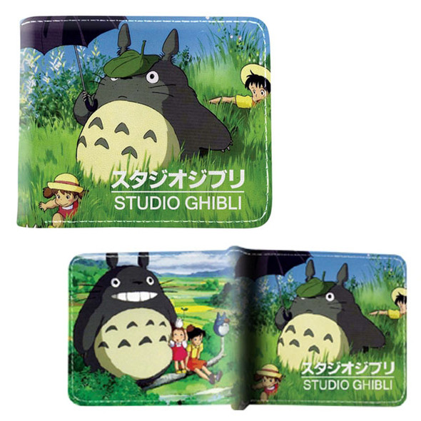 Totoro Fields - My Neighbor Totoro 4x5" BiFold Wallet Totoro Fields - My Neighbor Totoro 4x5" BiFold Wallet