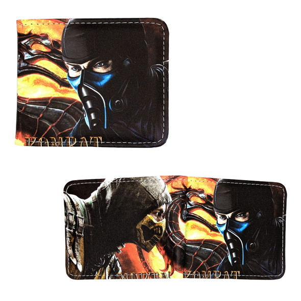 Scorpions vs. Sub-Zero - Mortal Kombat 4x5" BiFold Wallet