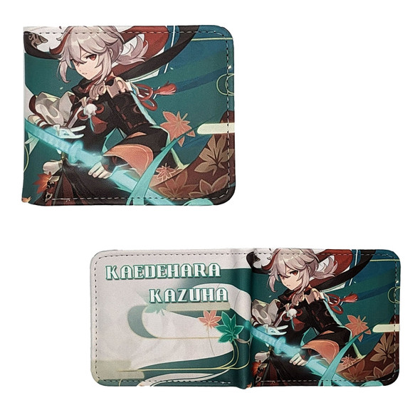 Kaedehara Kazuha Style A - Genshin Impact 4x5" BiFold Wallet