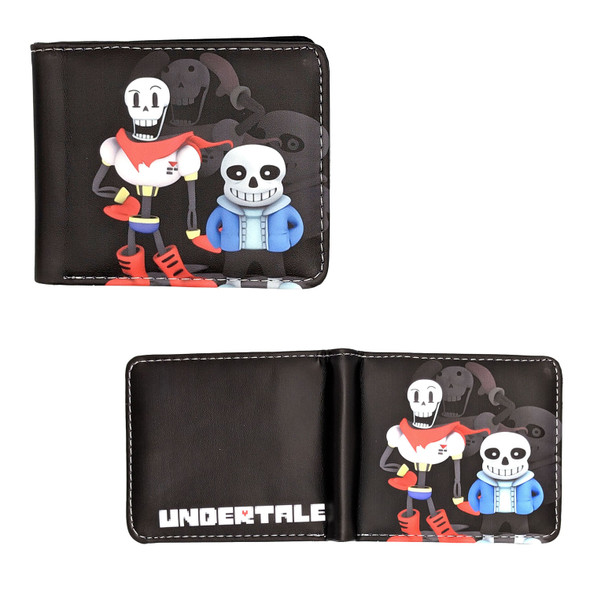 Papyrus & Sans - Undertale 4x5" BiFold Wallet