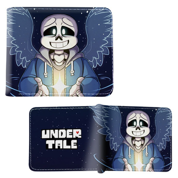 Sans Wings - Undertale 4x5" BiFold Wallet Sans Wings - Undertale 4x5" BiFold Wallet