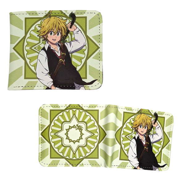 Meliodas Style A - Seven Deadly Sins 4x5" BiFold Wallet Meliodas Style A - Seven Deadly Sins 4x5" BiFold Wallet