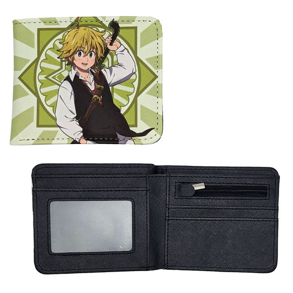 Meliodas Style A - Seven Deadly Sins 4x5" BiFold Wallet Meliodas Style A - Seven Deadly Sins 4x5" BiFold Wallet