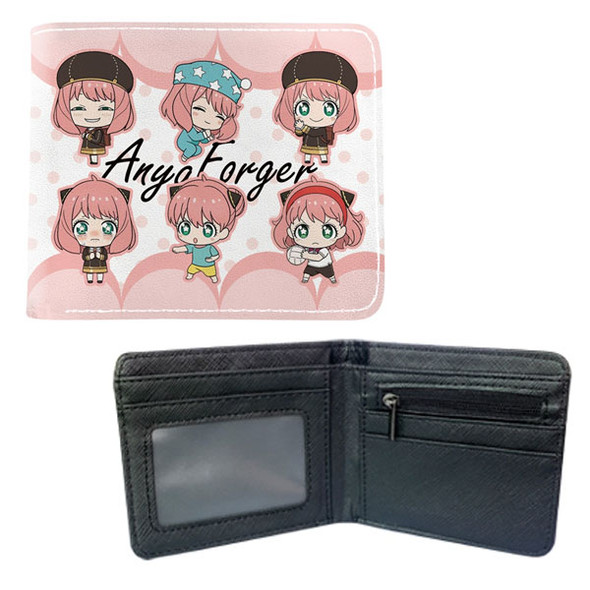 Chibi Anya Forger Poses - Spy x Family 4x5" BiFold Wallet Chibi Anya Forger Poses - Spy x Family 4x5" BiFold Wallet