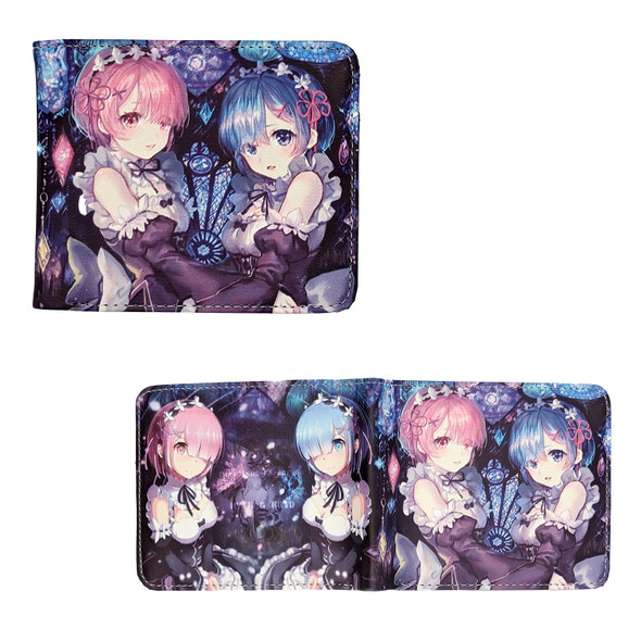 Ram & Rem - Re:Zero 4x5" BiFold Wallet Ram & Rem - Re:Zero 4x5" BiFold Wallet