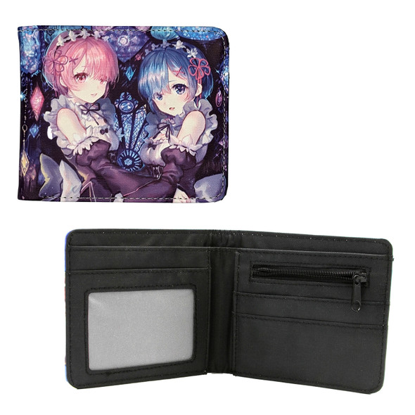 Ram & Rem - Re:Zero 4x5" BiFold Wallet Ram & Rem - Re:Zero 4x5" BiFold Wallet