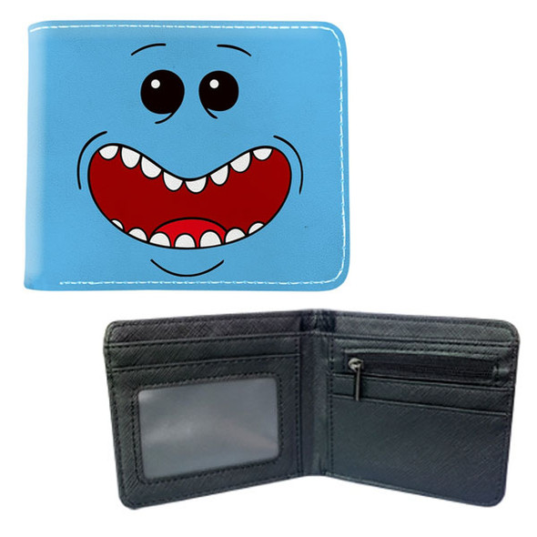 Mr. Meeseeks Face - Rick and Morty 4x5" BiFold Wallet Mr. Meeseeks Face - Rick and Morty 4x5" BiFold Wallet