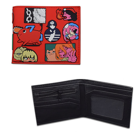 Pochita & Chibi Friends - Chainsaw Man 4x5" PVC Flat Wallet