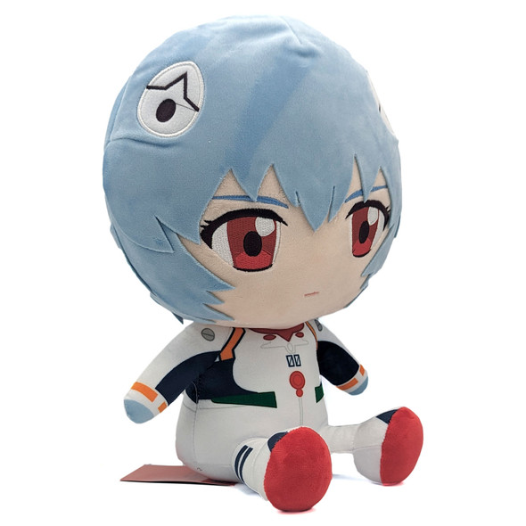 Rei Quatre Plugsuit Sit - Neon Genesis Evangelion New Movie 13" Plush (Great Eastern)