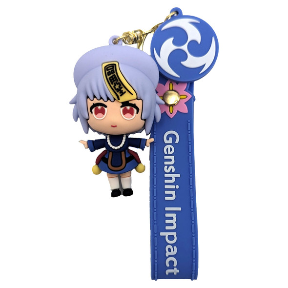 Qiqi - Genshin Impact 2" 3D Figure Keychain Qiqi - Genshin Impact 2" 3D Figure Keychain