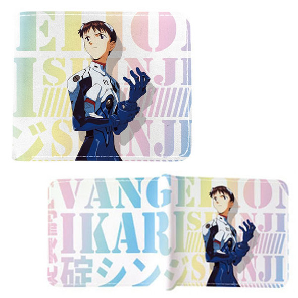 Shinji Ikari Style A - Neon Genesis Evangelion 4x5" BiFold Wallet