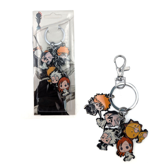 Ichigo Hitsugaya Orihime Byakuya Kon - Bleach 5 Pcs. Keychain Ichigo Hitsugaya Orihime Byakuya Kon - Bleach 5 Pcs. Keychain
