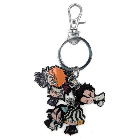 Ichigo Byakuya Kisuke Renji Aizen - Bleach 5 Pcs. Keychain Ichigo Byakuya Kisuke Renji Aizen - Bleach 5 Pcs. Keychain