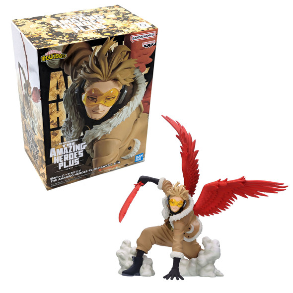 Hawks II Plus - My Hero Academia 4" Amazing Heroes Figure (Banpresto)