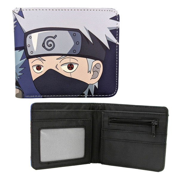 Chibi Kakashi Hatake Style B - Naruto 4x5" BiFold Wallet Chibi Kakashi Hatake Style B - Naruto 4x5" BiFold Wallet